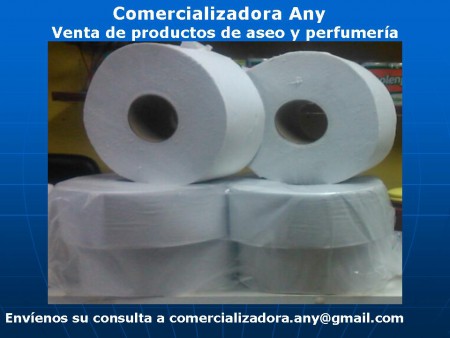 Papel higiénico jumbo x 500 mts hoja simple
